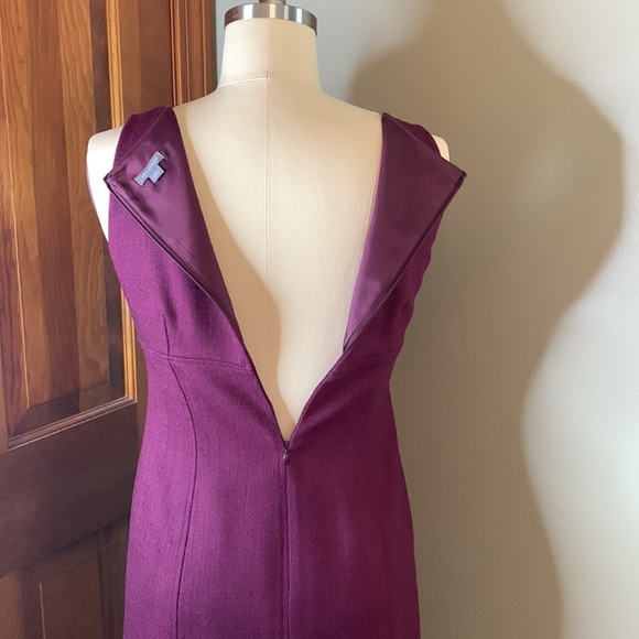 EUC Ann Taylor 100% wool Fitted sleeveless dress size 4 Empire waist full lined. - Picture 6 of 7